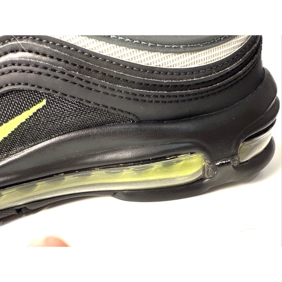 Nike Air Max 97 cons Neon 95 DX4235-001 Men’s US 8 • Pure Platinum / Black Volt - Picture 3 of 9